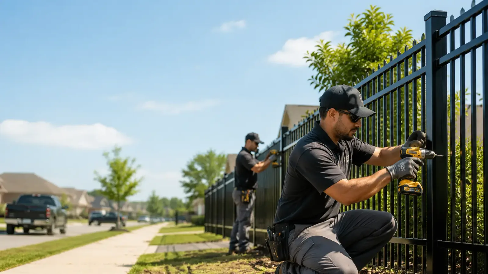 Metal Fence Installation in Waterford, NY
